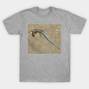 Blue Tailed Lizard 2 T-Shirt